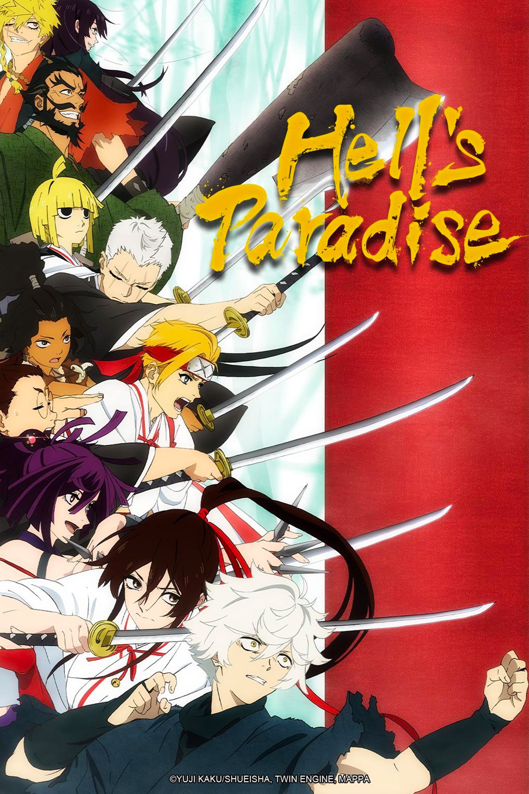 Hell's Paradise anime Poster