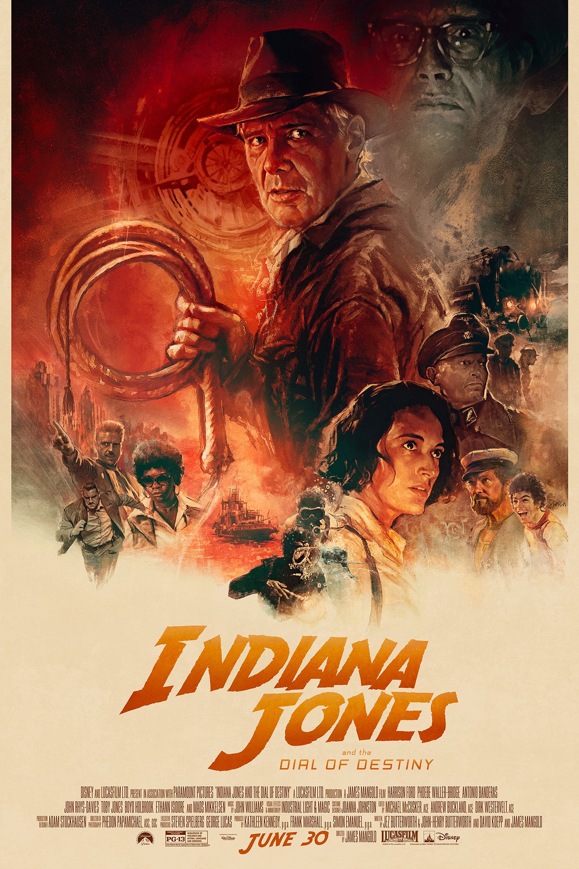 Indiana Jones and the Dial of Destiny Poster