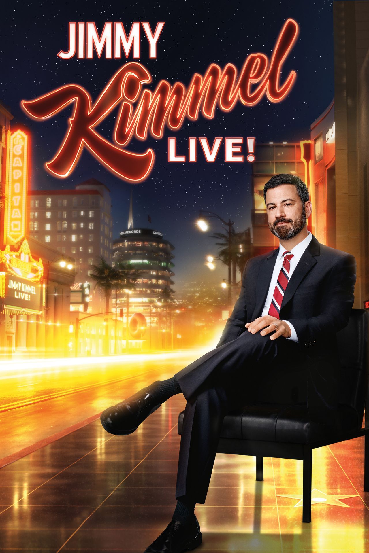 Jimmy Kimmel Live TV Show Poster