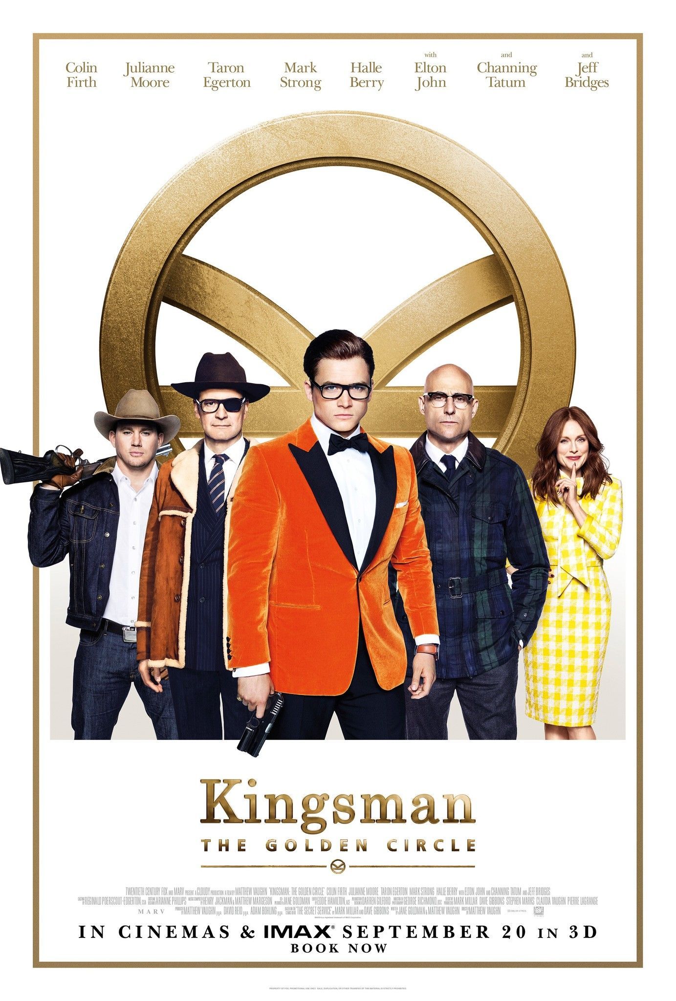 Kingsman the golden circle movie poster