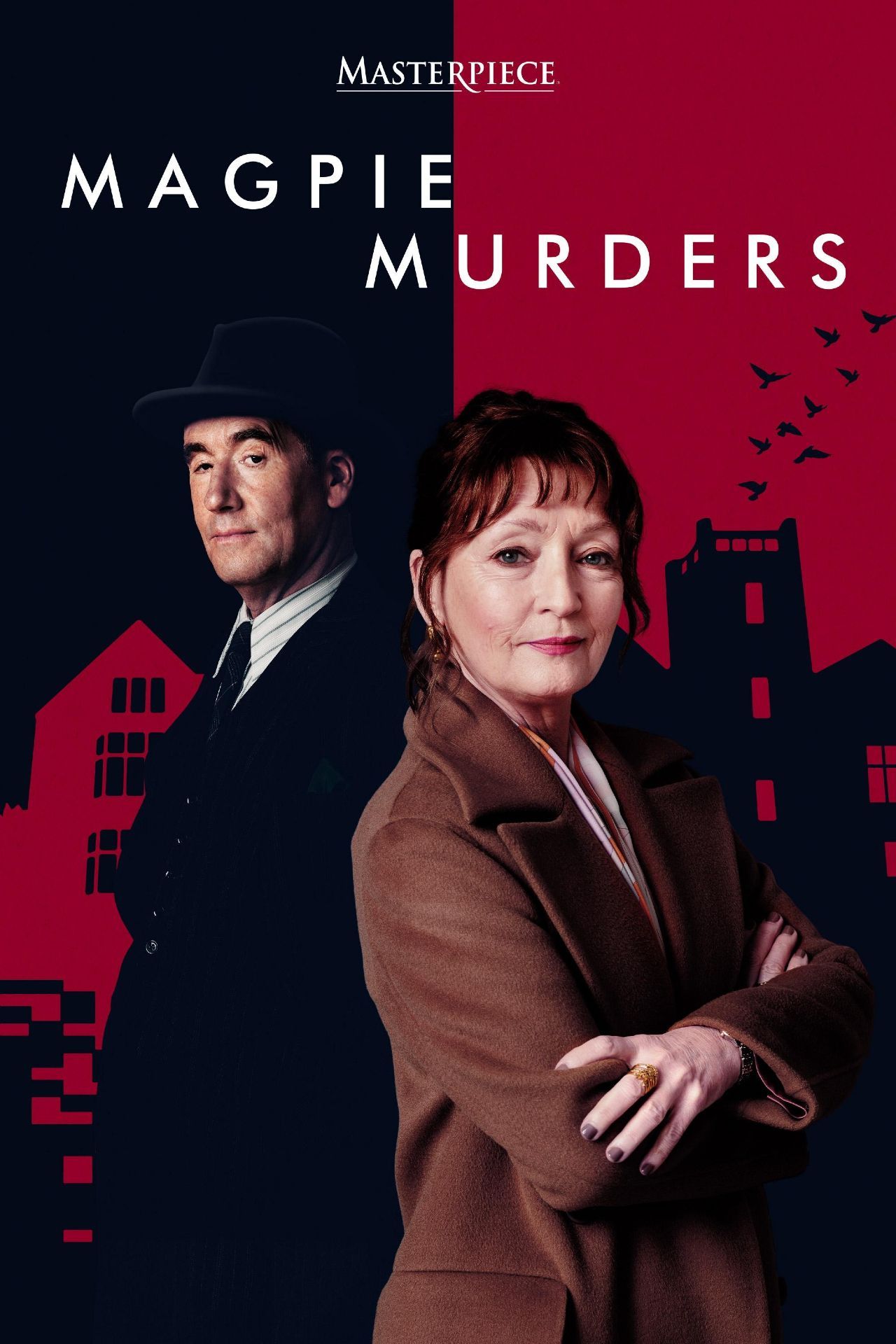 TV poster for “Magpie Murders”