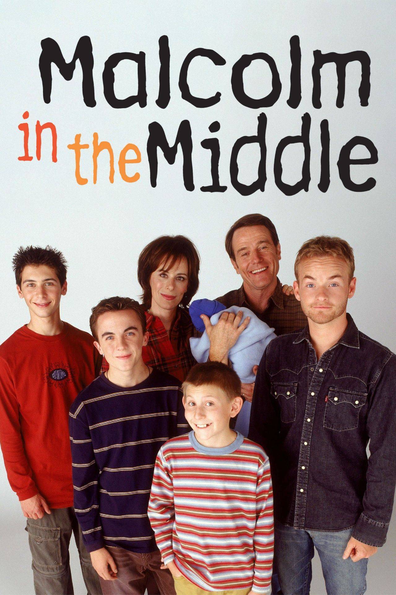Poster Toile Malcolm In The Middle - Impression Minimaliste 30x45 Cm - Déco Murale Salon, Chambre - Style Moderne, Cadeau Original