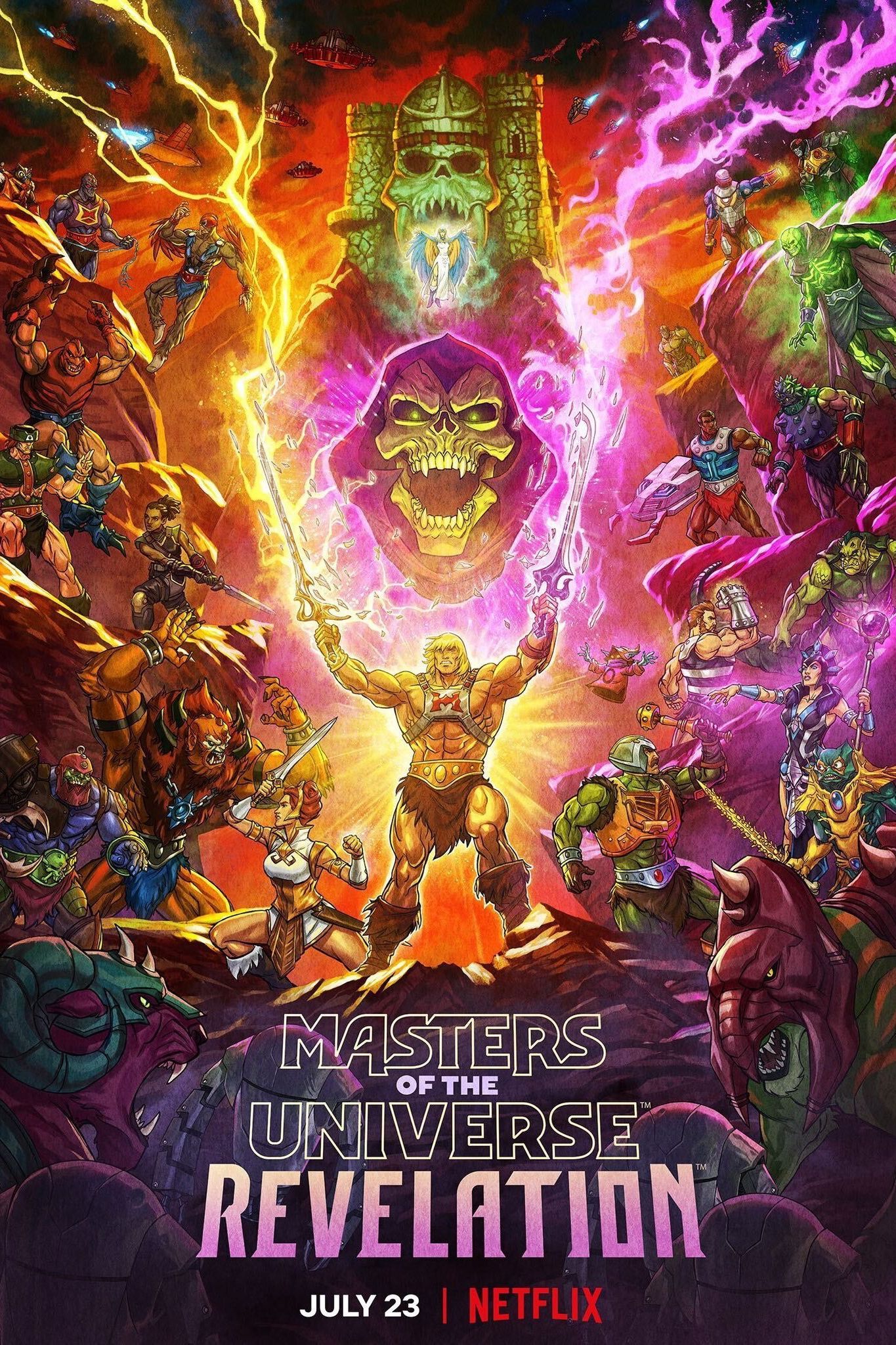 Póster de TV Masters of the Universe Revelación