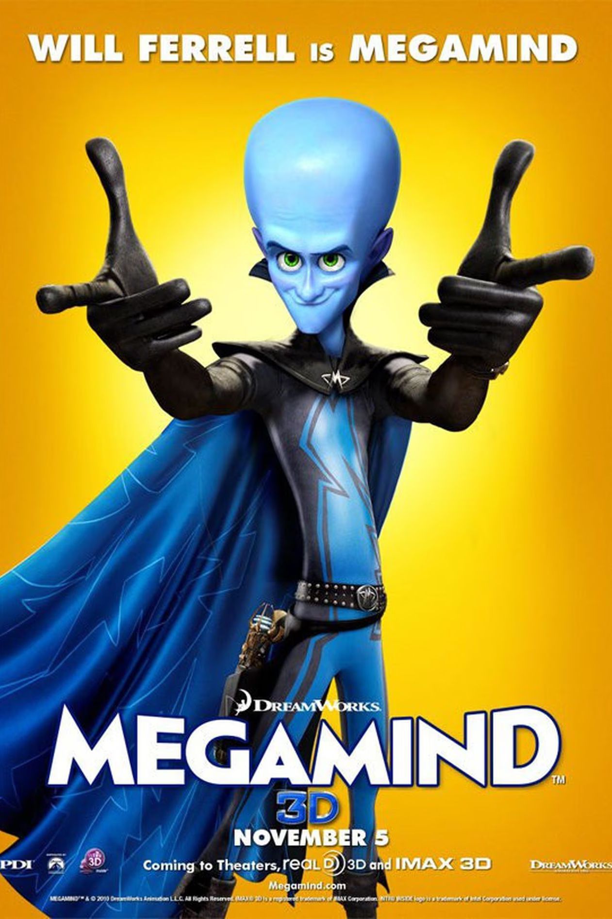 Megamind Movie Poster