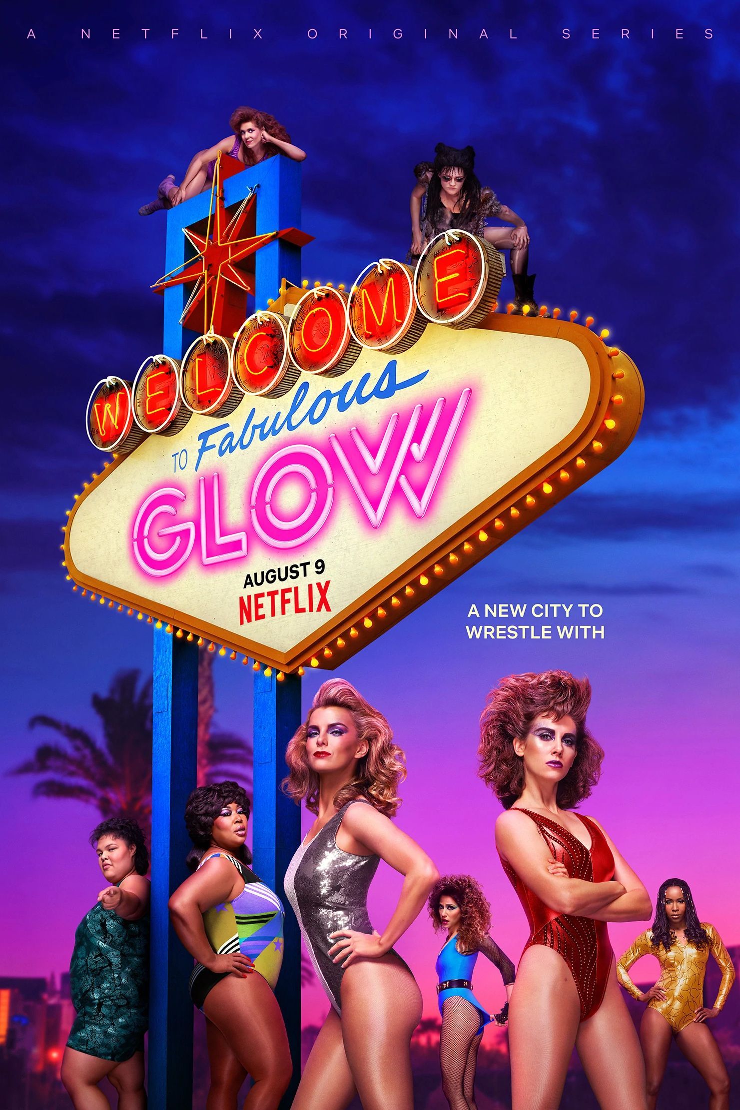 Netflix GLOW TV Poster