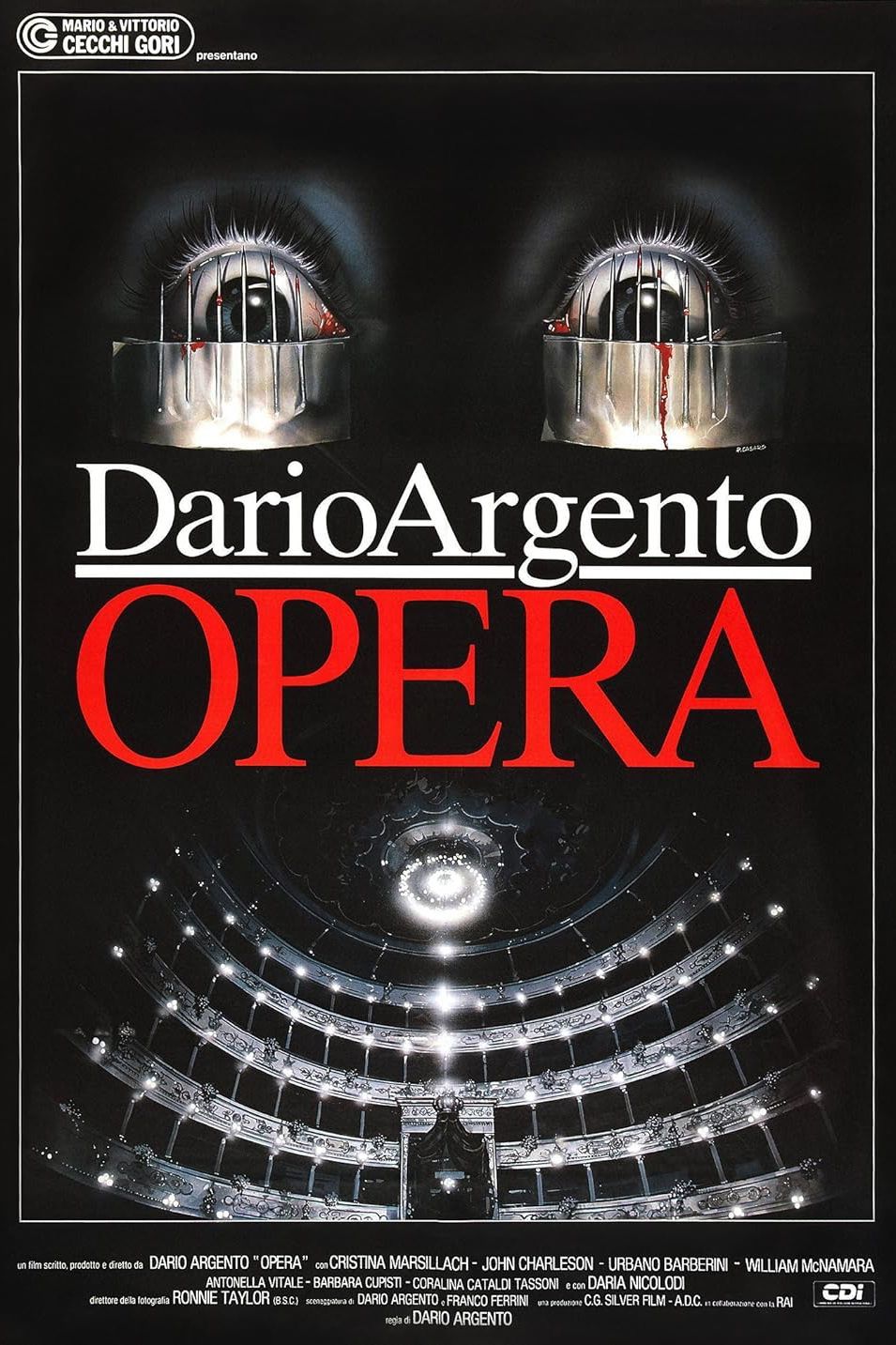 Opera 1987 Movie Poster