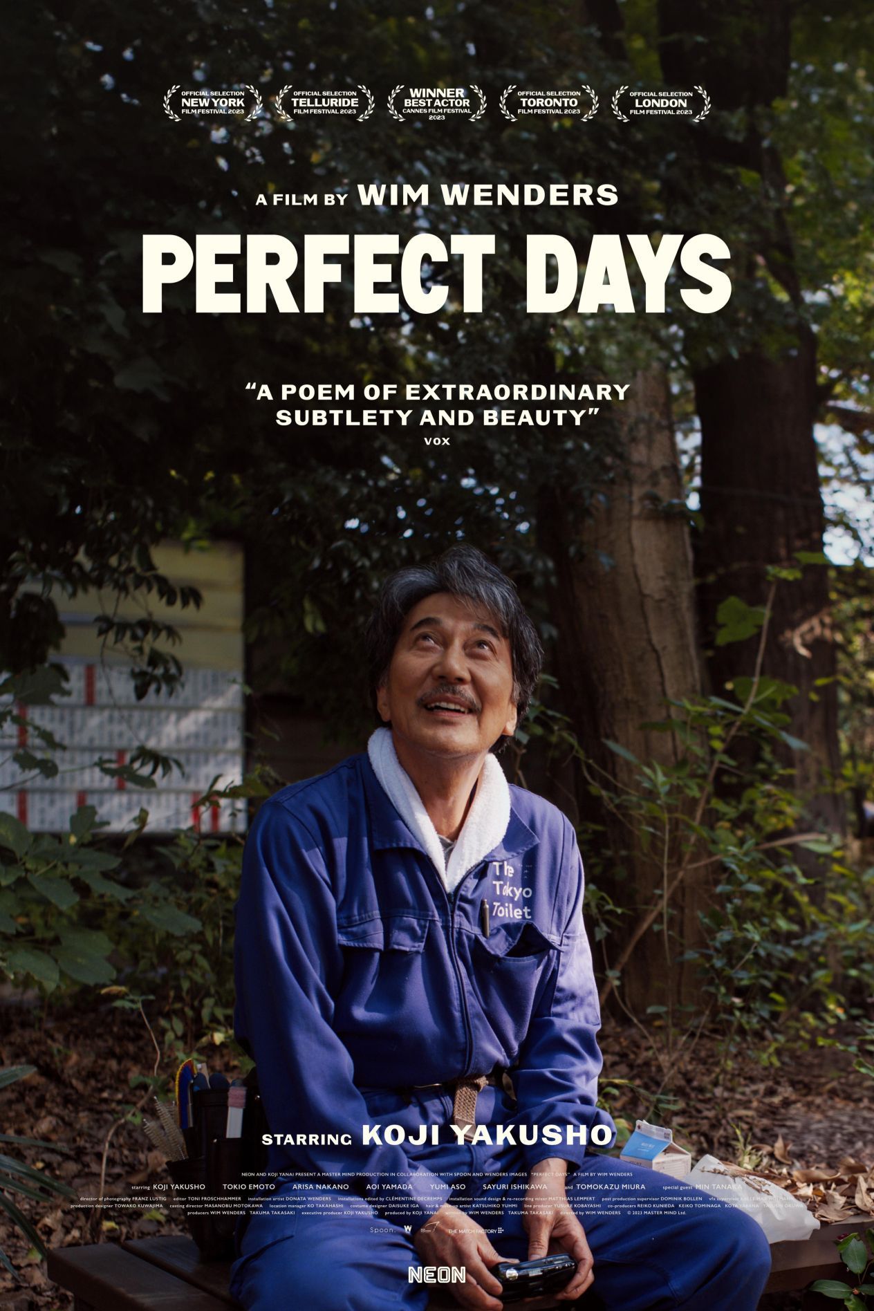 Perfect Days 2023 Movie Poster