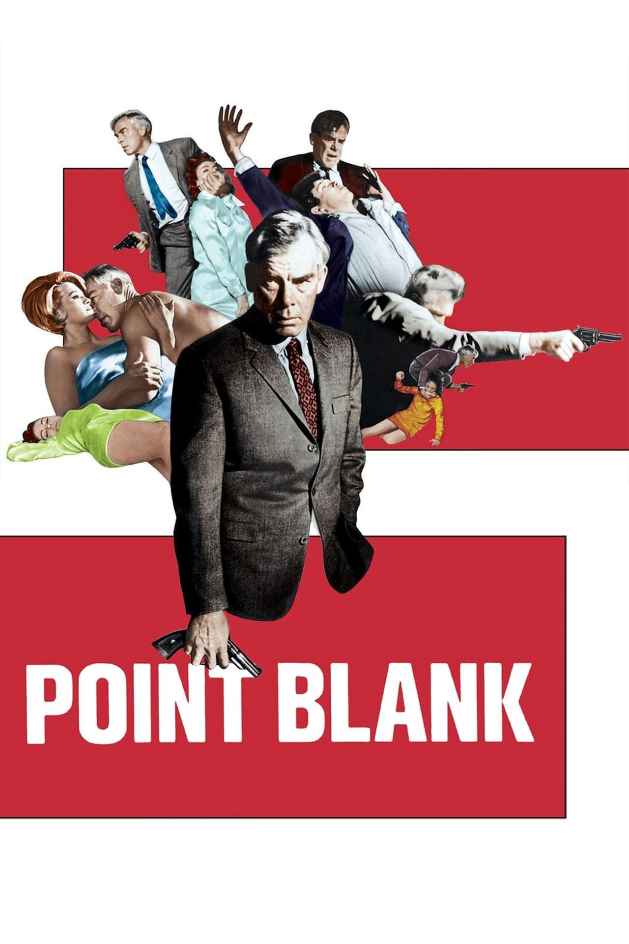 Point Blank 1967 Movie Poster with Lee Marvin