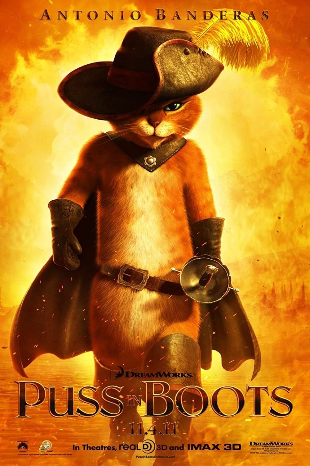 Puss in Boots Movie Poster