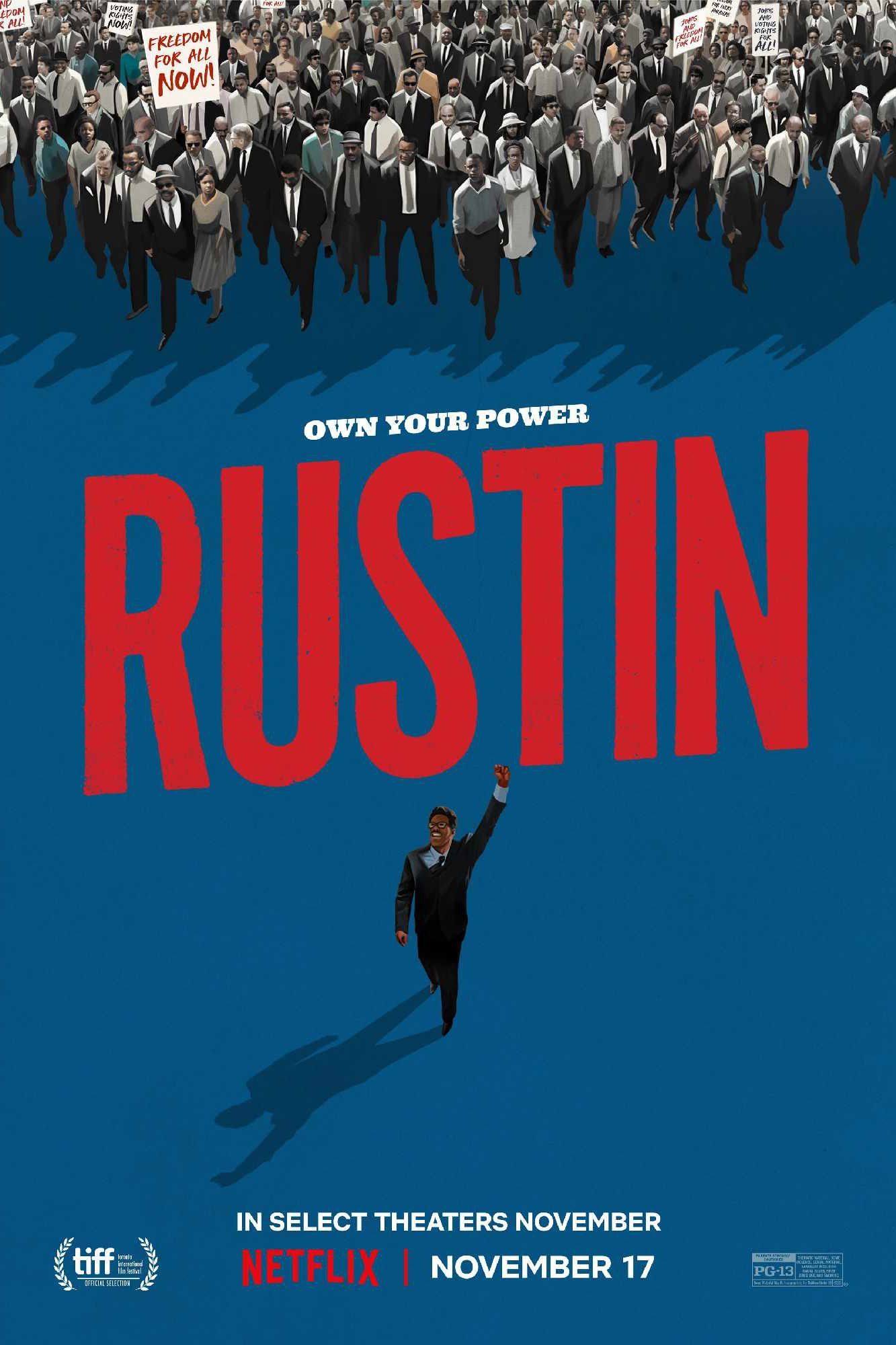 Rustin Netflix 2023 Movie Poster