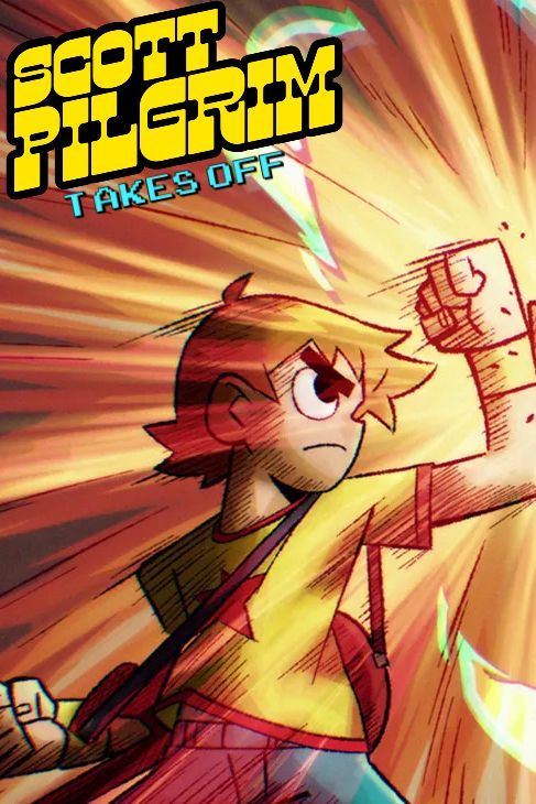 Scott Pilgrim Takes Off Temp TV Poster