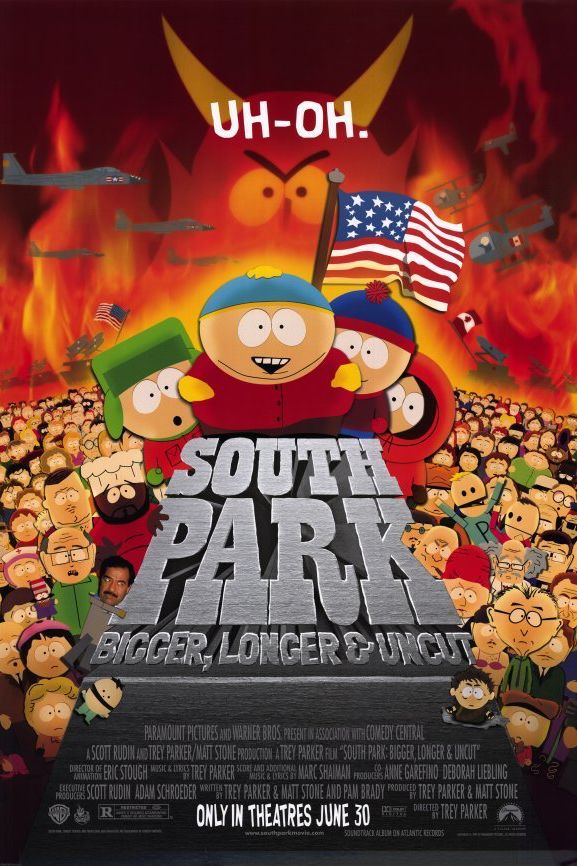 South Park Bigger Longer and Uncut Movie Poster