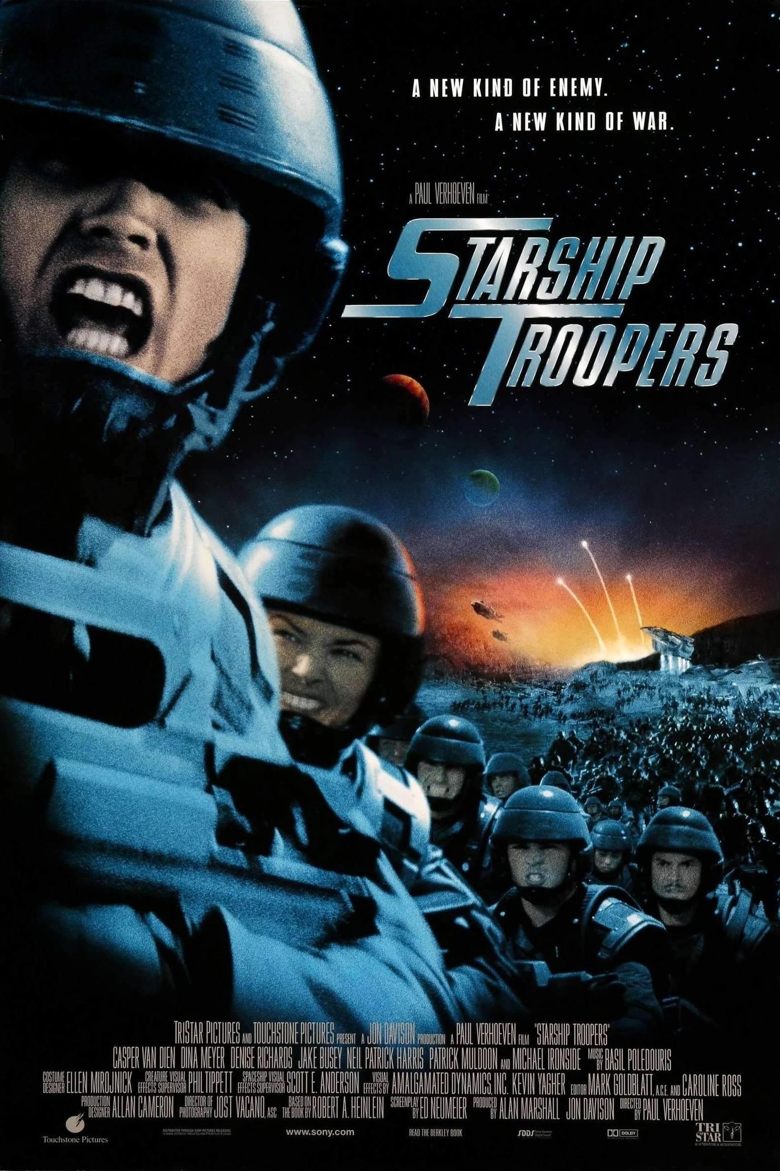 Starship Troopers Movie Poster