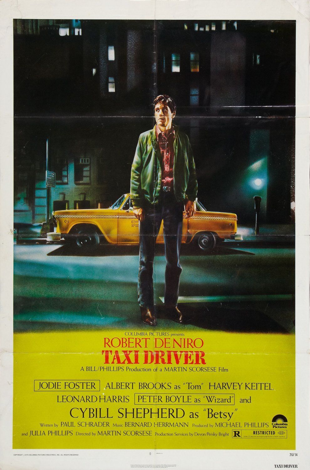 The poster for Taxi Driver