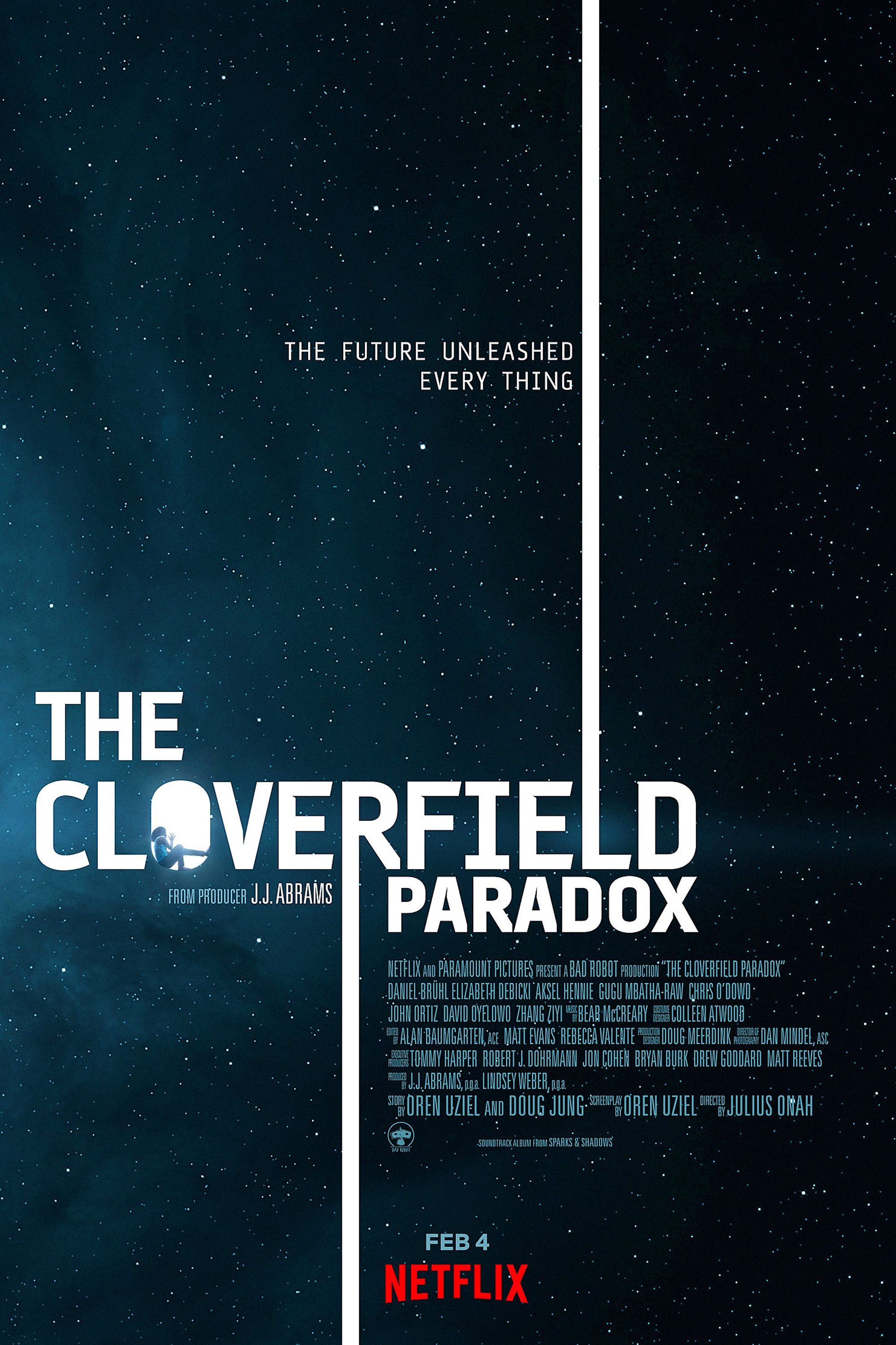 The Cloverfield Paradox Poster