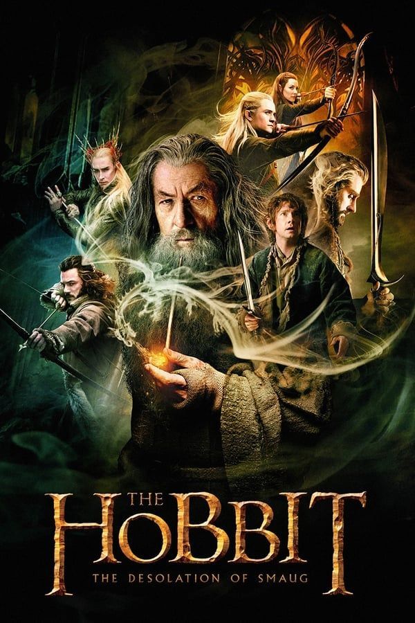 The Hobbit The Desolation Of Smaug Movie Poster