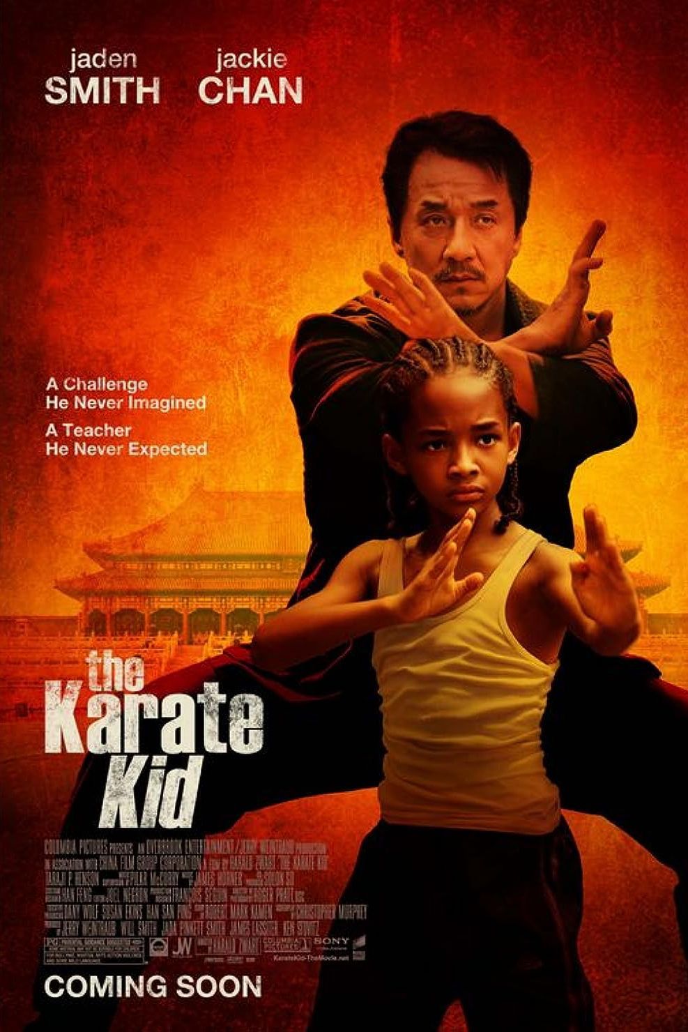Karatē Kid 2010 filmas plakāts