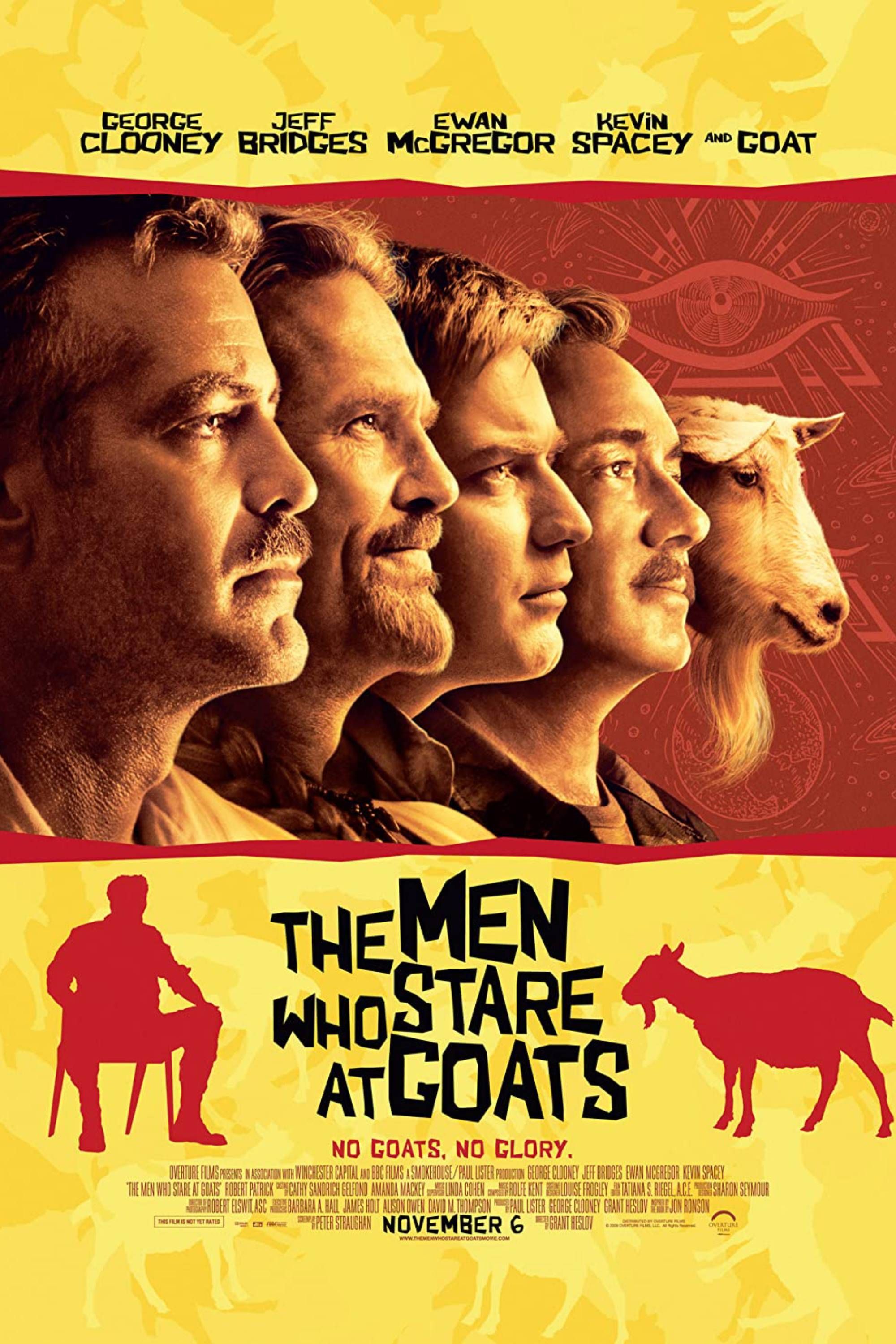 the men who stare at goats poster