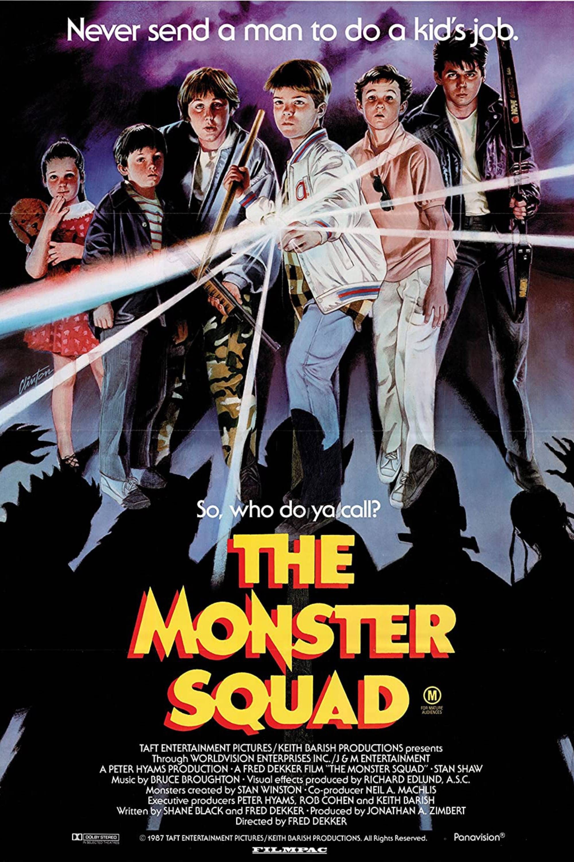 the monster squad poster