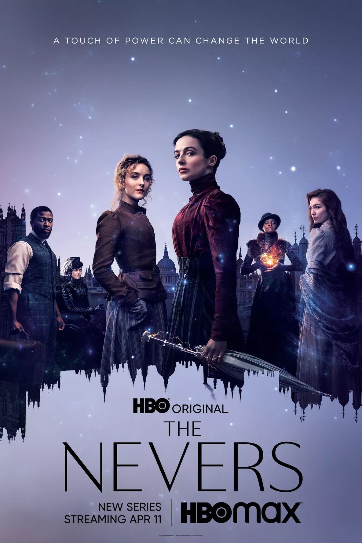 O pôster de TV Nevers