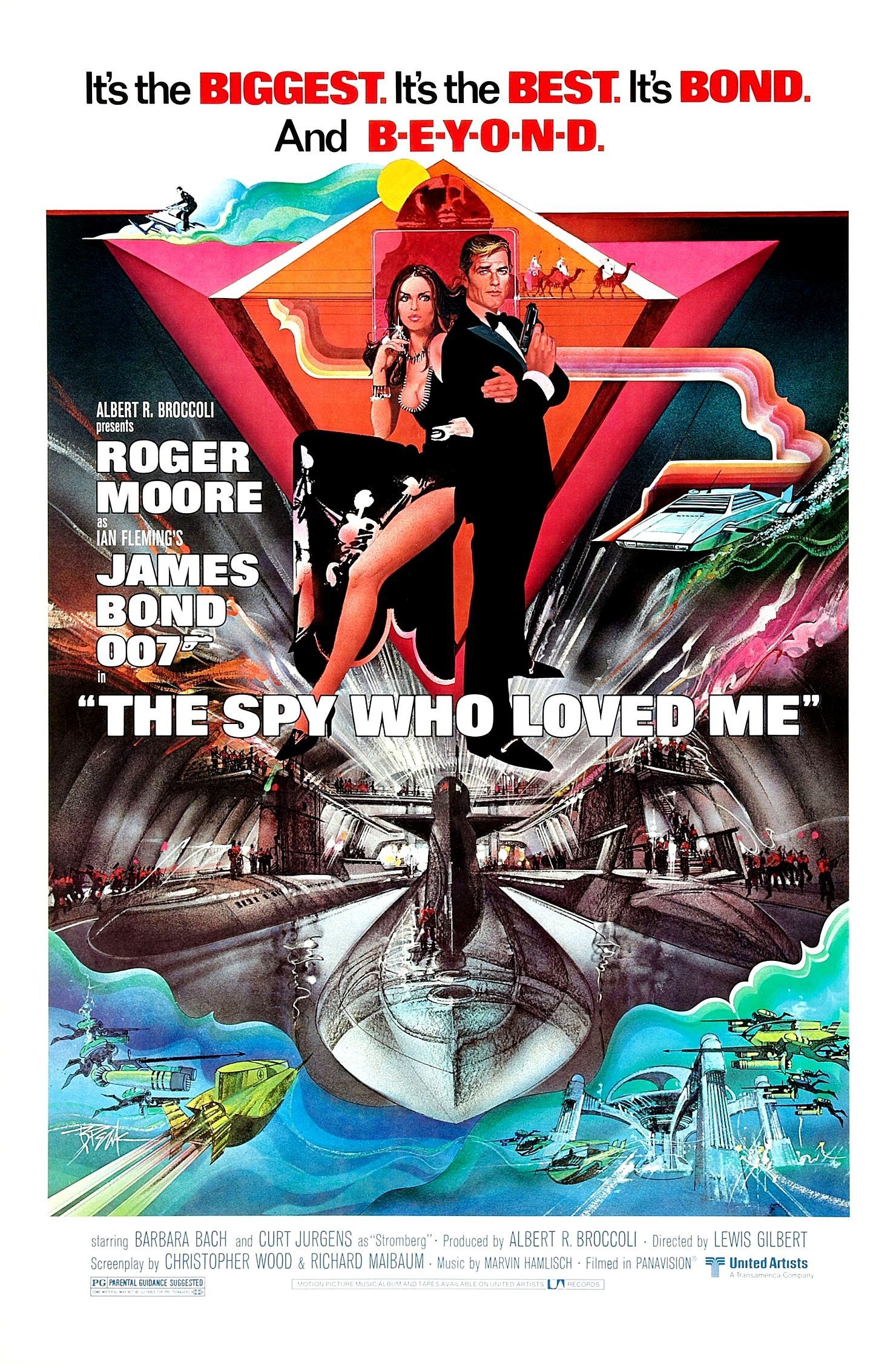 The Spy Who Loved Me Movie Poster