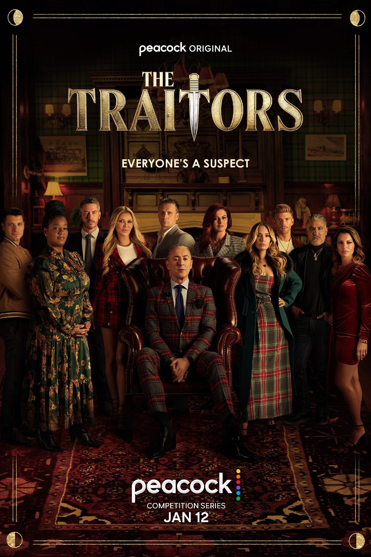 Affiche de la série télévisée américaine des traitors