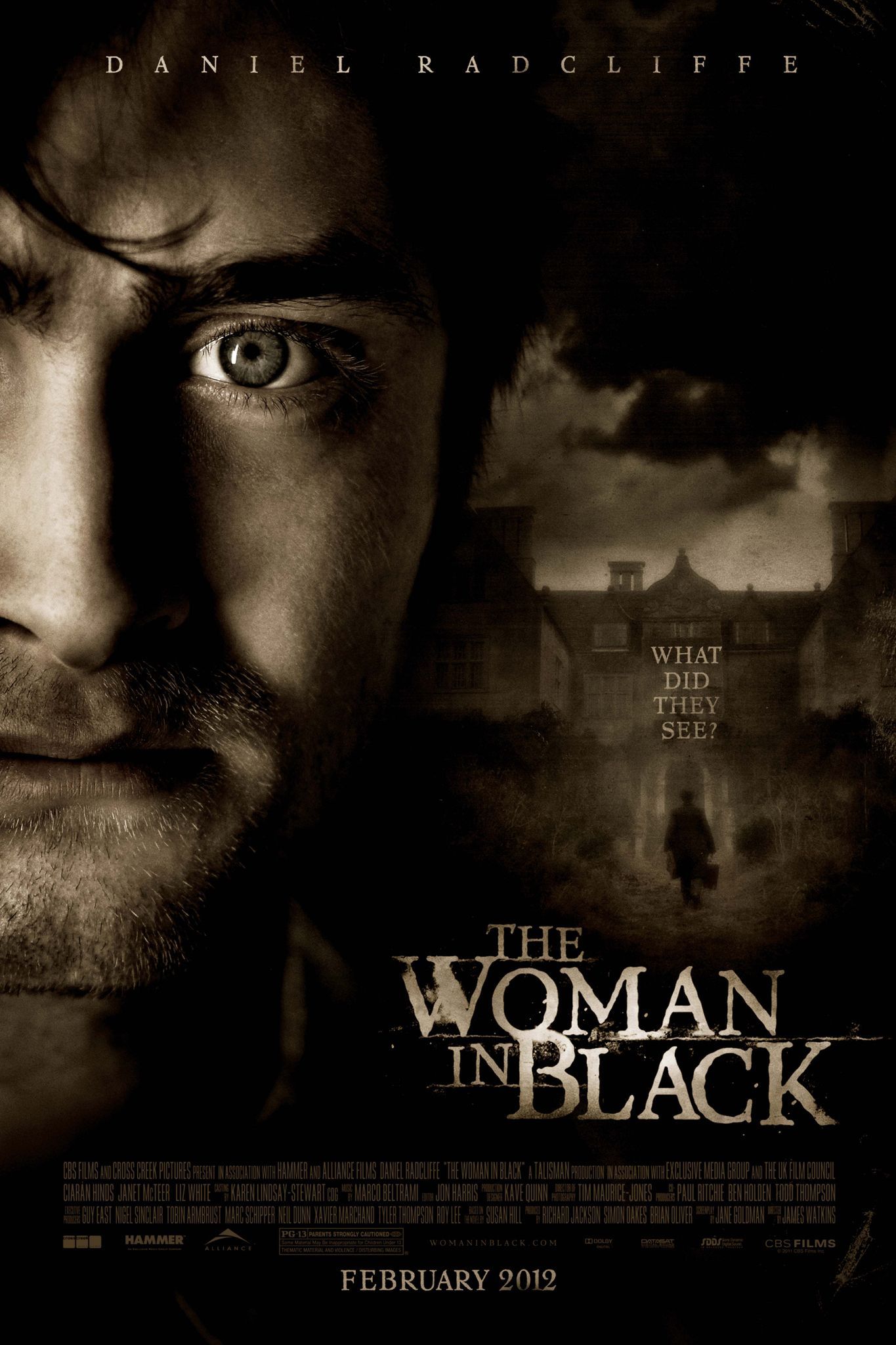 The woman in black movie poster