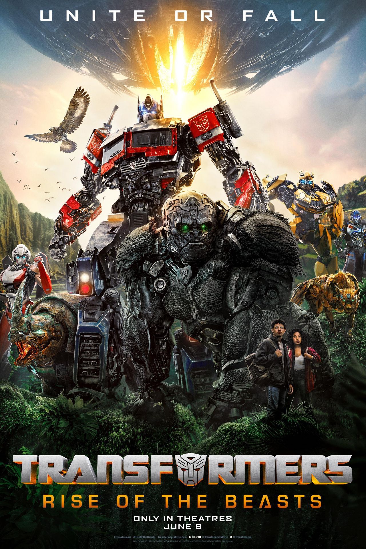 Transformers Rise of the Beasts Movie Poster