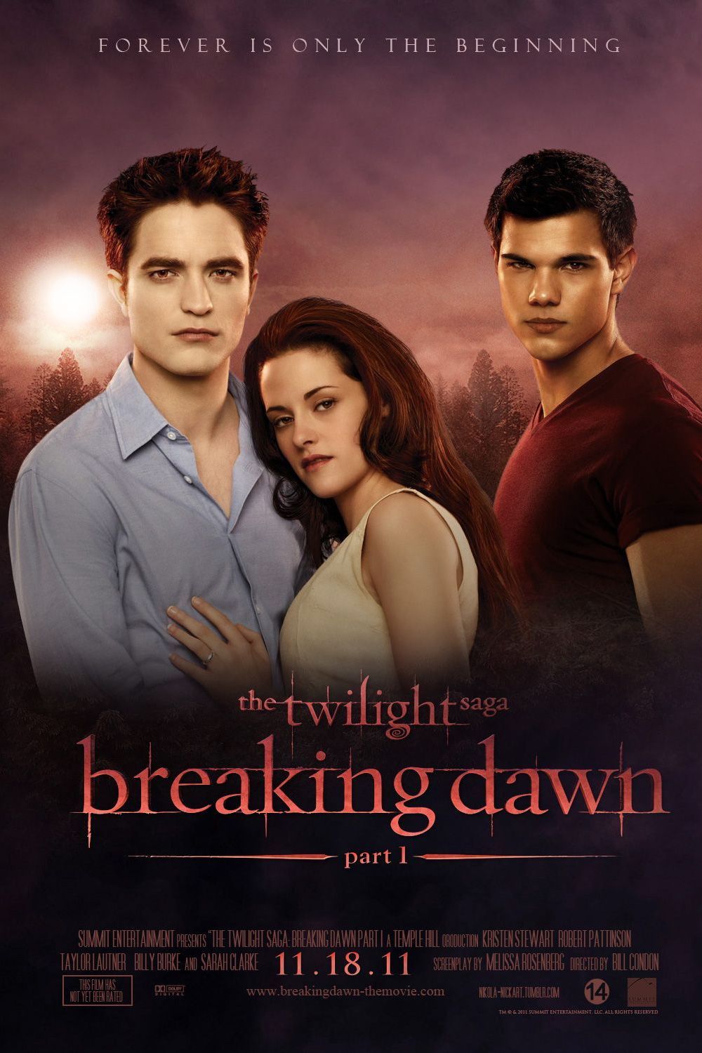 Twilight Saga Breaking Dawn Part 1 Movie Poster