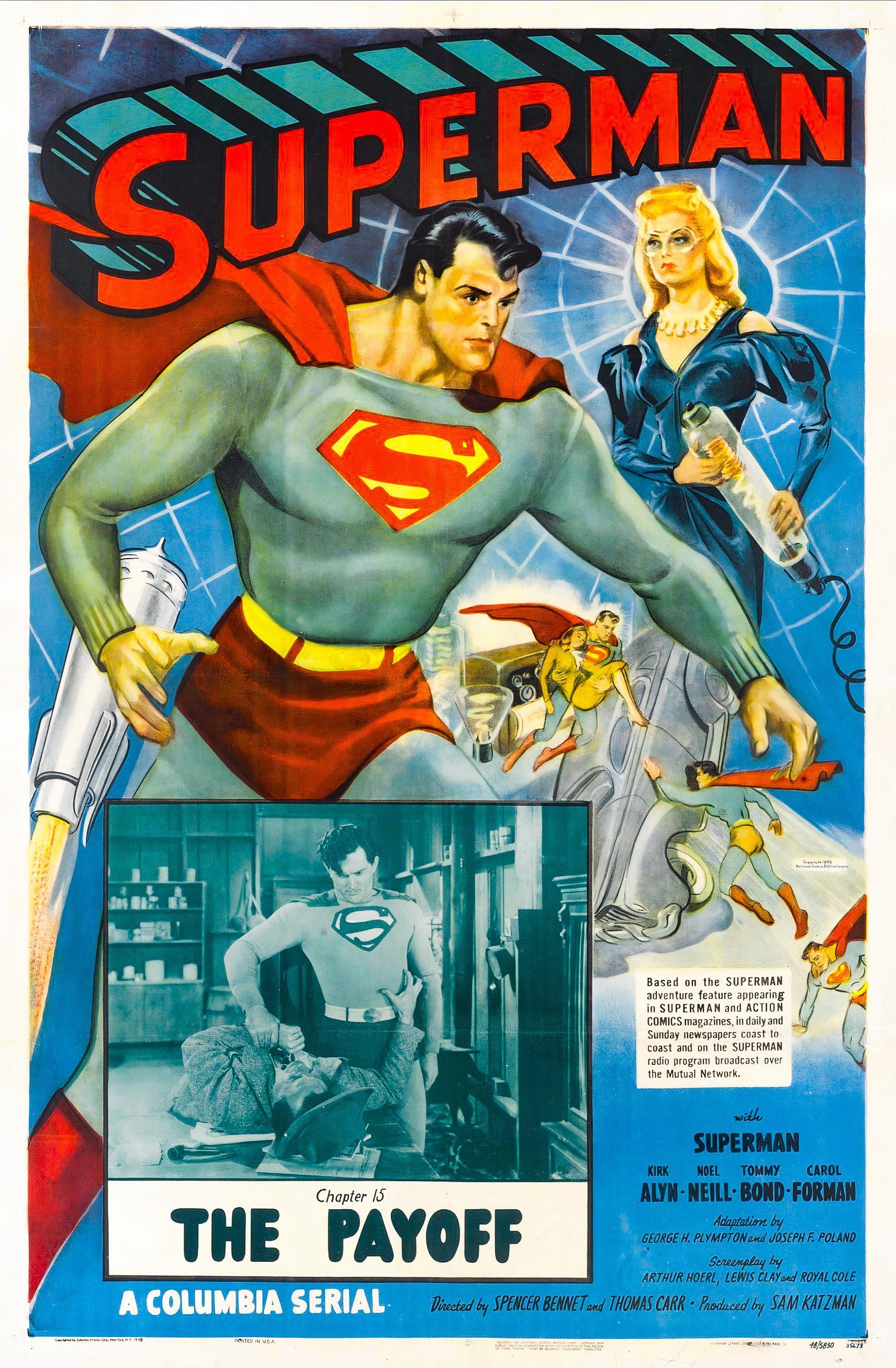 Pôster de filme Superman 1948