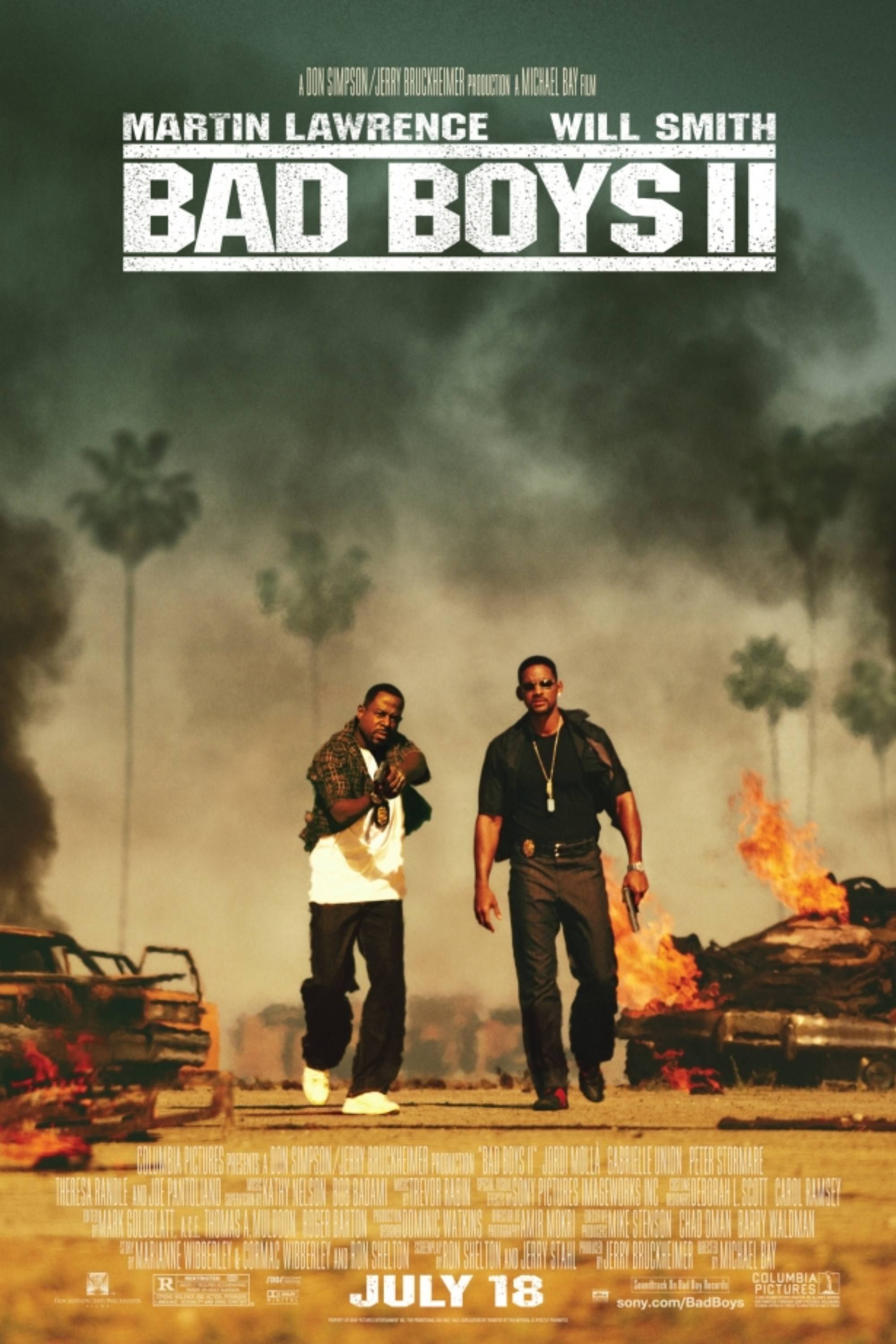 Póster Bad Boys II Martin Lawrence y Will Smith.jpg