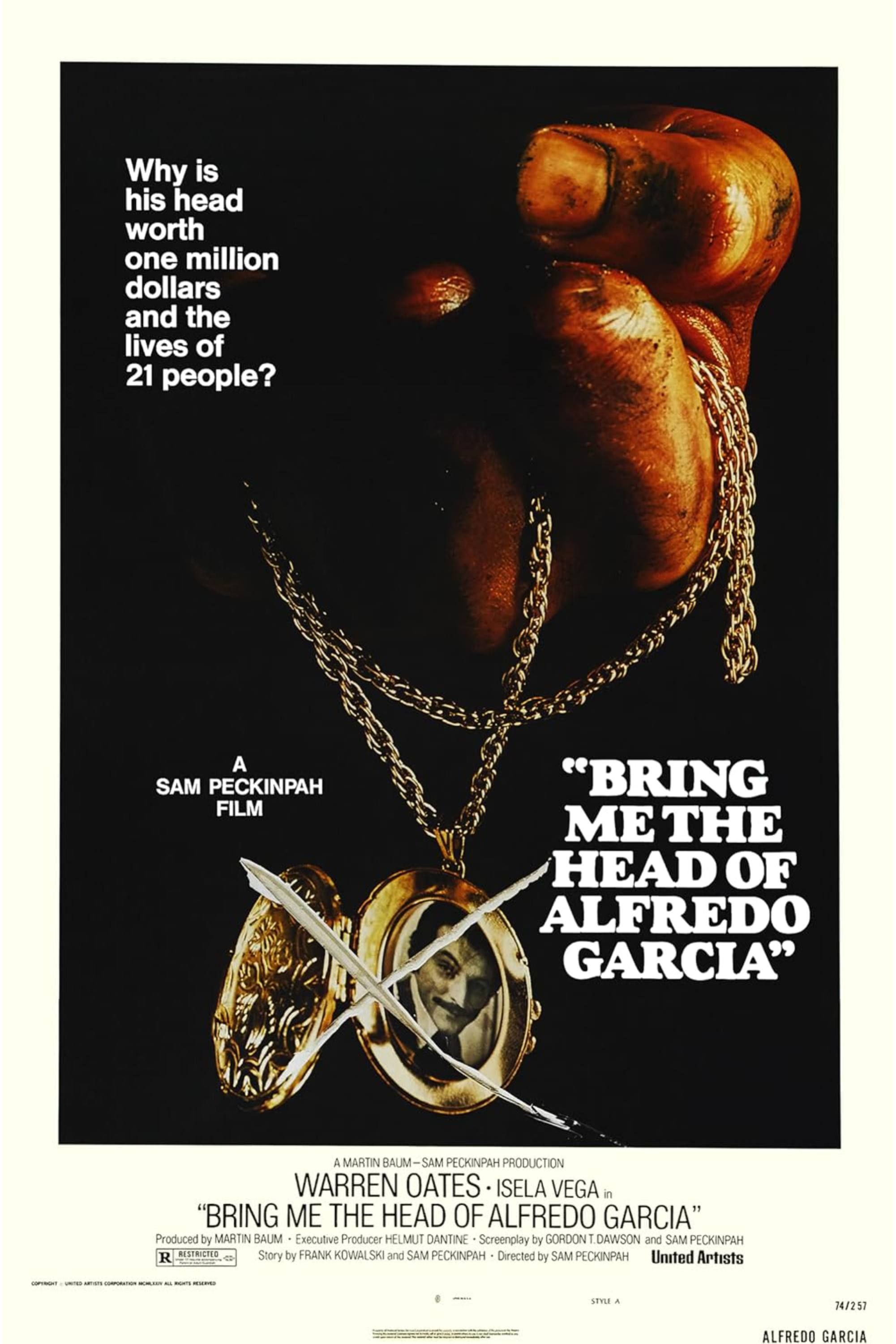 Tráeme la cabeza de Alfredo García-1974-Poster.jpg