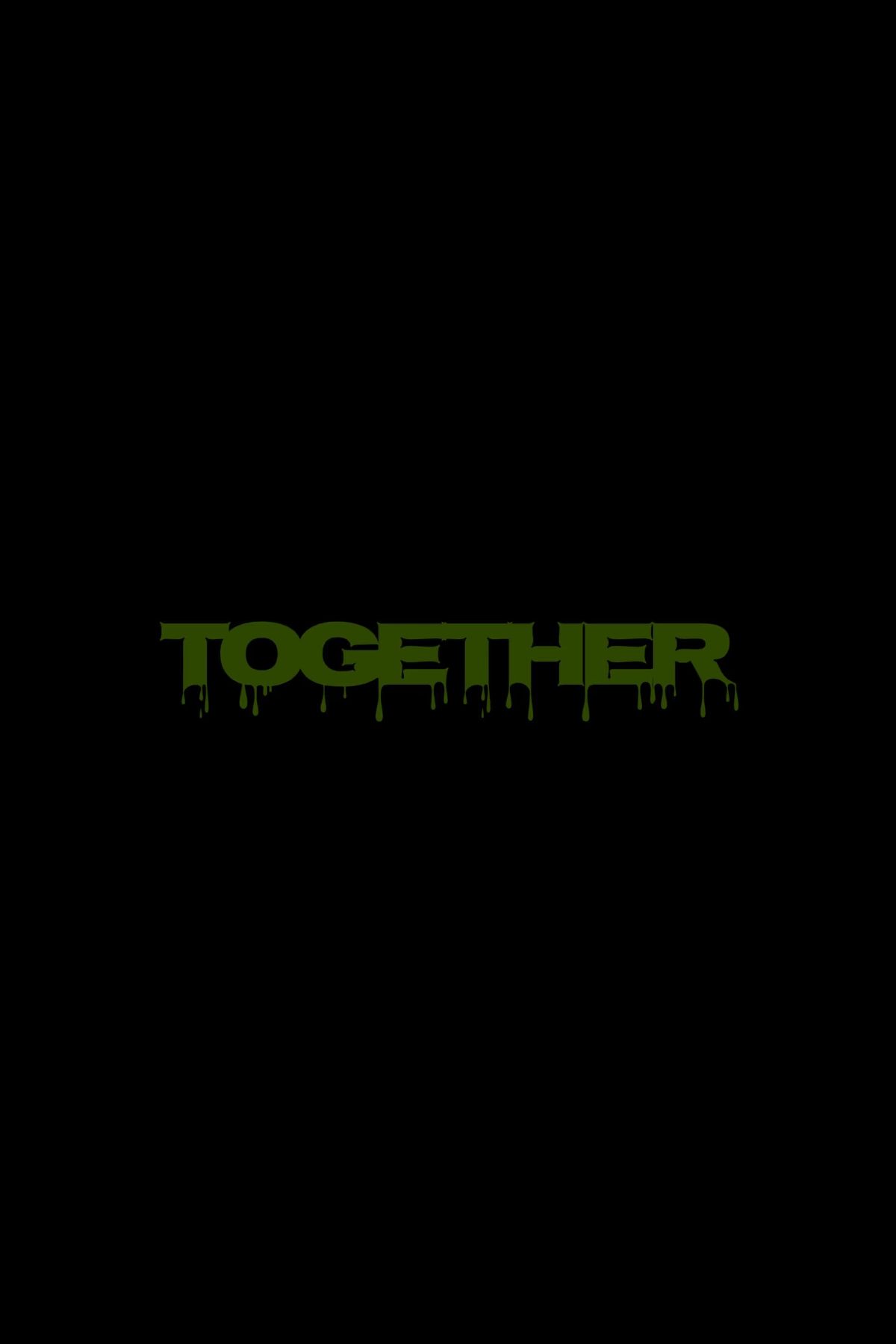 Black poster for 2025 movie Together