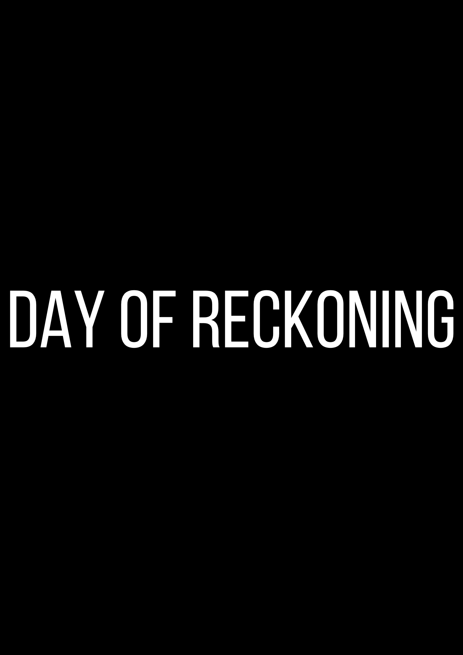 Day of Reckoning 2025 Placeholder Image