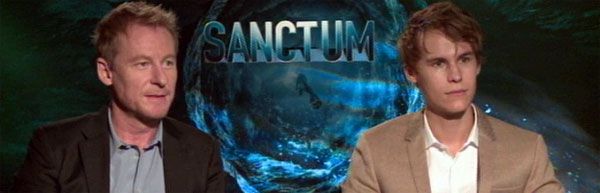 Rhys Wakefield & Richard Roxburghh Interview SANCTUM slice