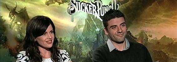 Carla Gugino and Oscar Isaac Interview SUCKER PUNCH slice
