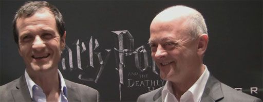 David Heyman and David Barron interview HARRY POTTER AND THE DEATHLY HALLOWS - PART 2 slice