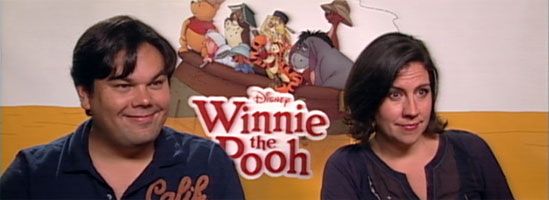 Songwriters Robert Lopez and Kristen Anderson-Lopez Video Interview WINNIE THE POOH slice