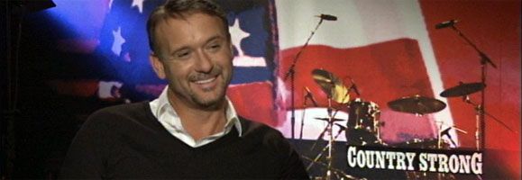 Tim McGraw Video Interview COUNTRY STRONG