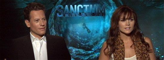 Ioan Gruffudd & Alice Parkinson Interview SANCTUM slice