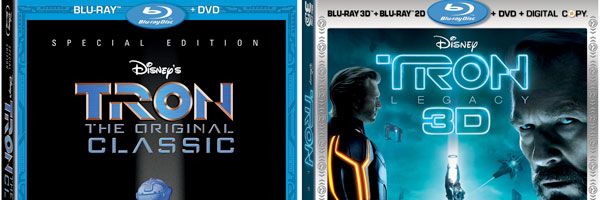 TRON and TRON: LEGACY Blu-ray slice