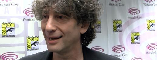 Neil Gaiman interview DOCTOR WHO at WonderCon slice