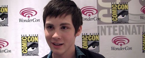 Logan Lerman interview THE THREE MUSKETEERS, PERCY JACKSON Sequels PERKS OF BEING A WALLFLOWER WonderCon slice