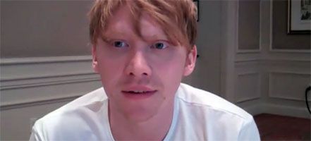 Rupert Grint Interview HARRY POTTER AND THE DEATHLY HALLOWS - PART 2 slice