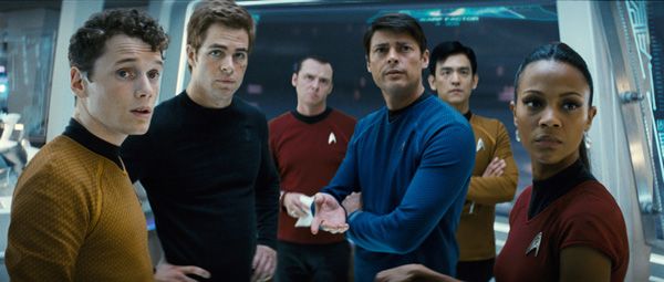 Star Trek movie image Chris Pine, Karl Urban, Zachary Quinto