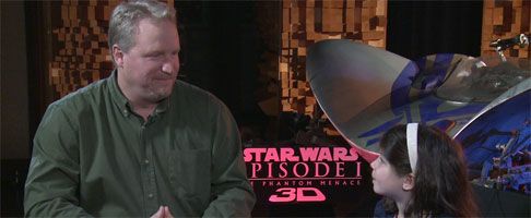 John Goodson STAR WARS THE PHANTOM MENACE 3D interview slice