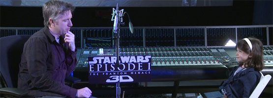 STAR WARS THE PHANTOM MENACE 3D Matthew Wood interview slice