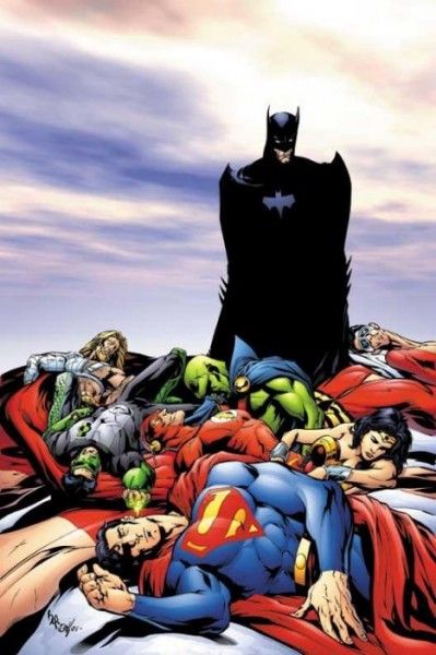 superman-vs-batman - justice-league-tower-of-babel