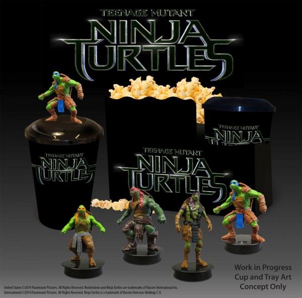 teenage-mutant-ninja-turtles-Theater Cup Minifigs