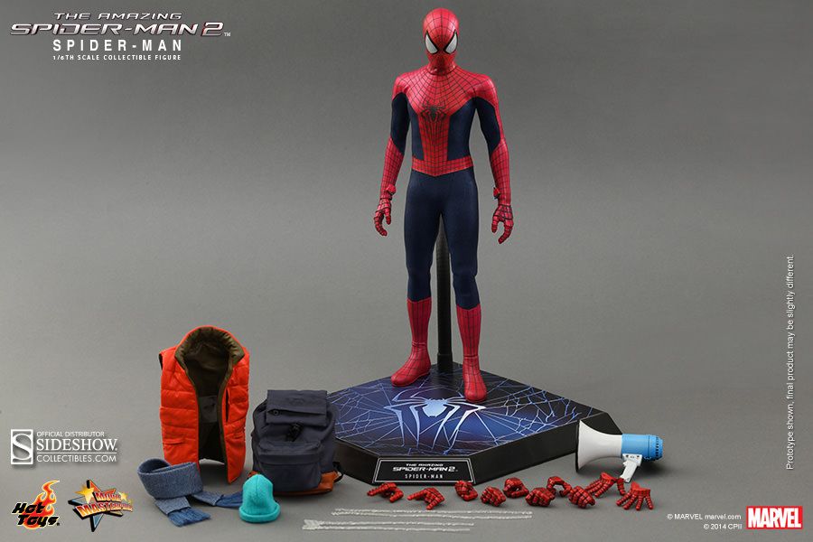 THE AMAZING SPIDER-MAN 2 Hot Toys Figure THE AMAZING SPIDER-MAN 2 Hot Toys Figure